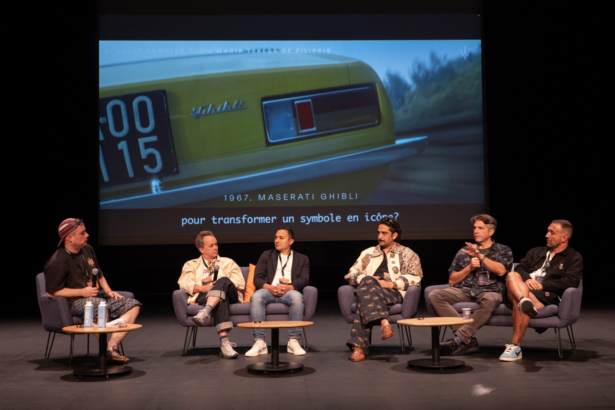 Bruno Detante on stage during the panel on AI and visual effects in cinema at the Shaike Film Festival, La Ciotat, October 2026